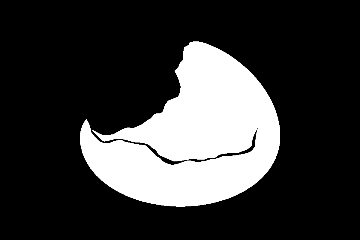 Hidden object reveal – Cracked egg