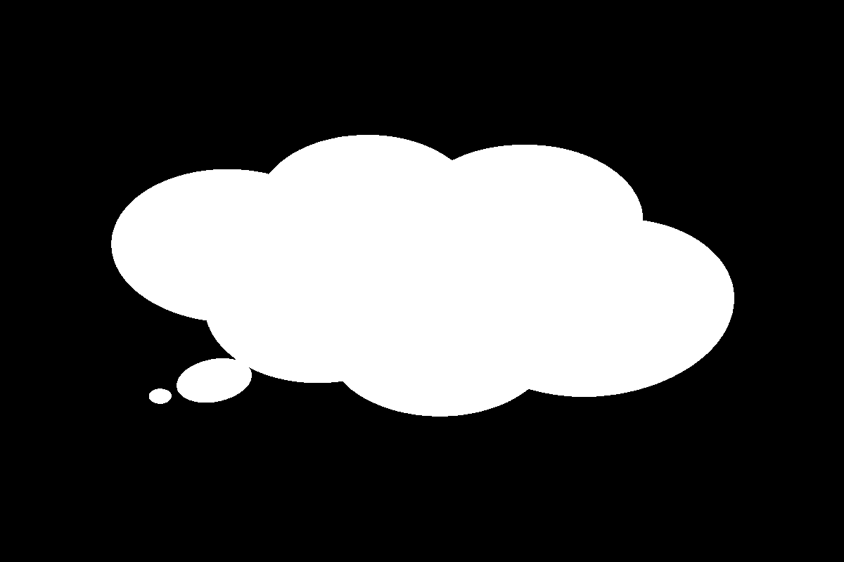 Hidden object reveal – Fart cloud symbol