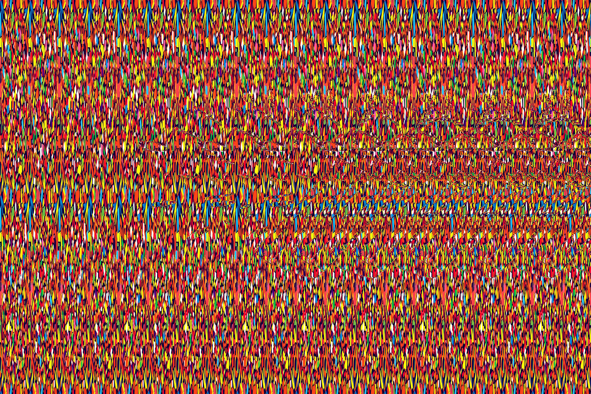 Stereogram #4 – Party Popper